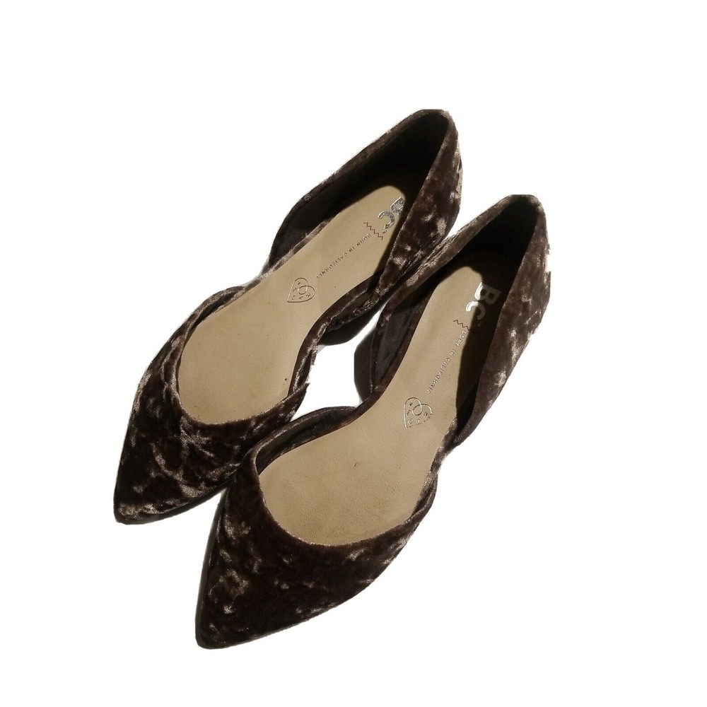 BC Footwear Chocolate Velvet Loafers - Picture 5 of 6